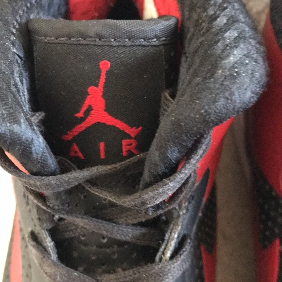 Air Jordan Alpha 1 Retro Black Varsity Red 2009 - Picture 10 of 16